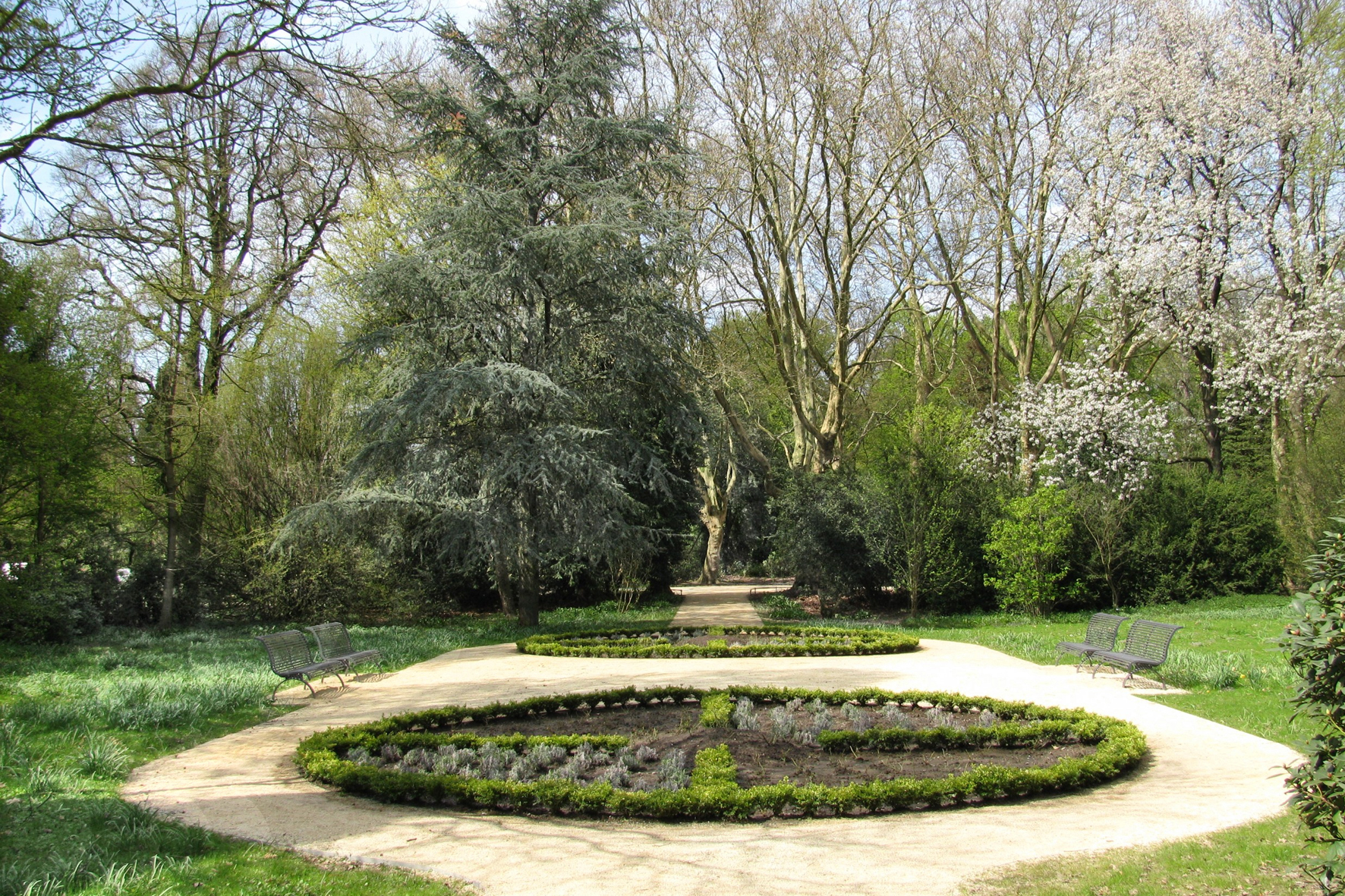 Schlosspark Herten - Rosengarten