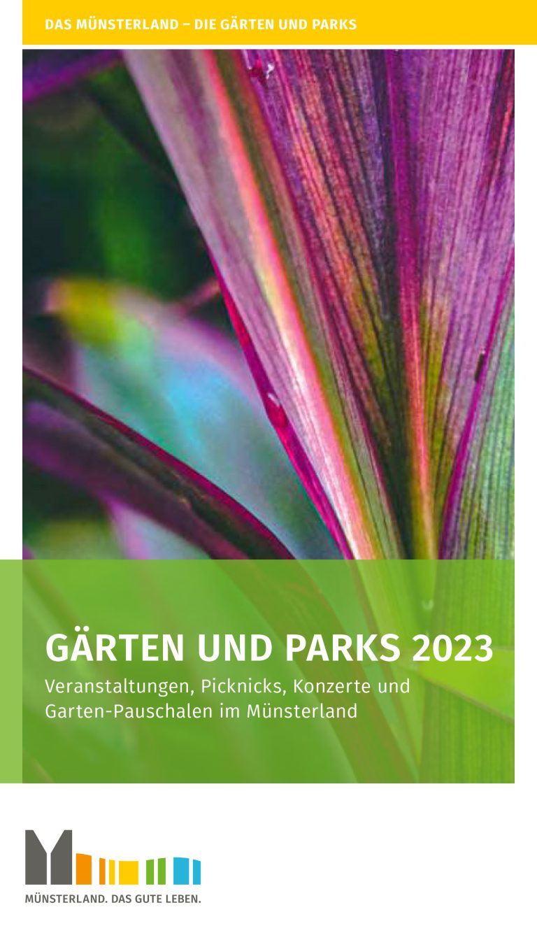 Read more about the article <strong>Broschüre „Gärten und Parks 2023“ für das Münsterland erschienen</strong>