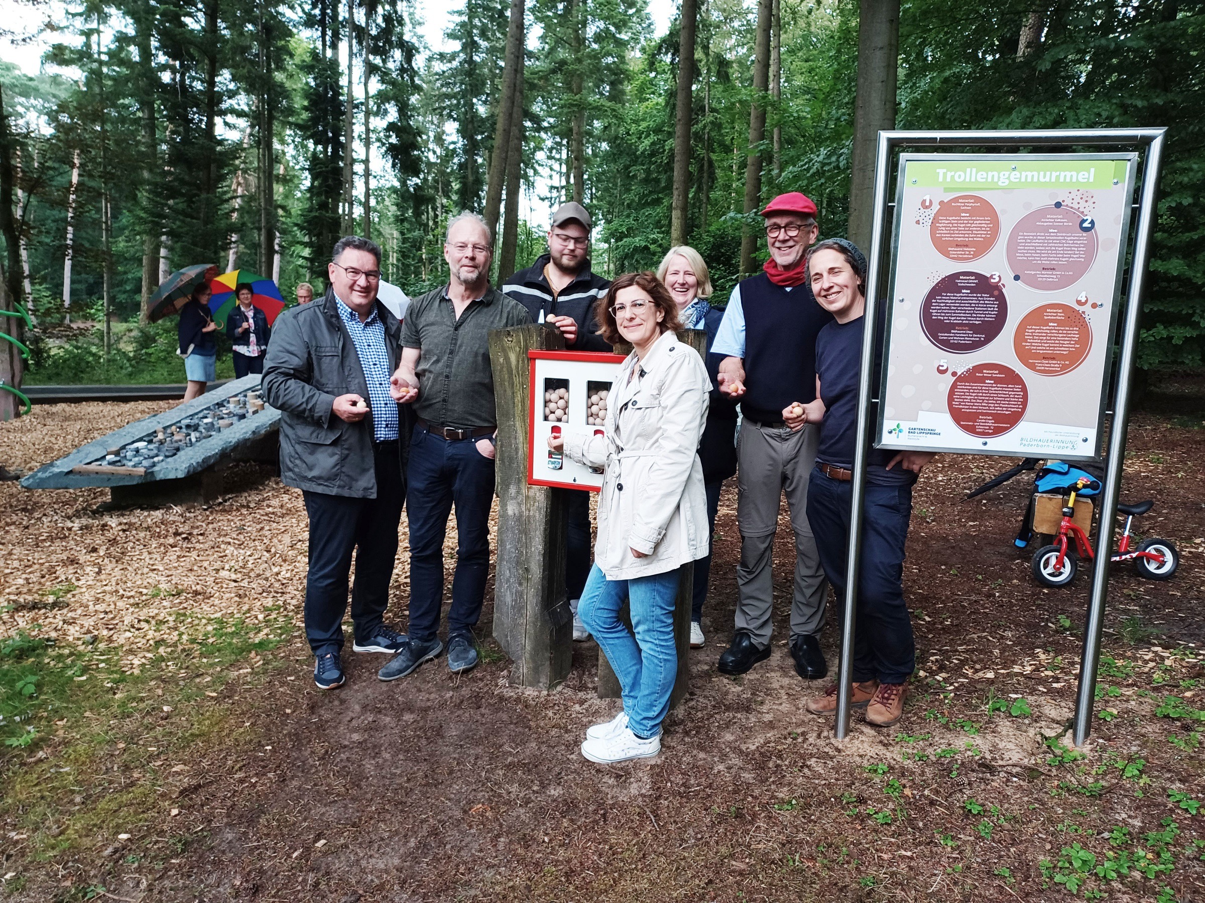 Trollengemurmel - Kugelbahn Gartenschau Bad Lippspringe