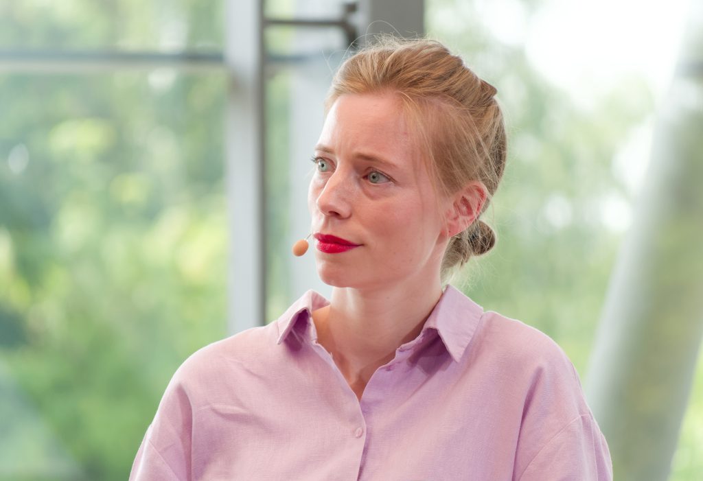 Britta Schünemann, Leitung Dramaturgie und Junge Triennale - Foto: Helmut Sonnenhol