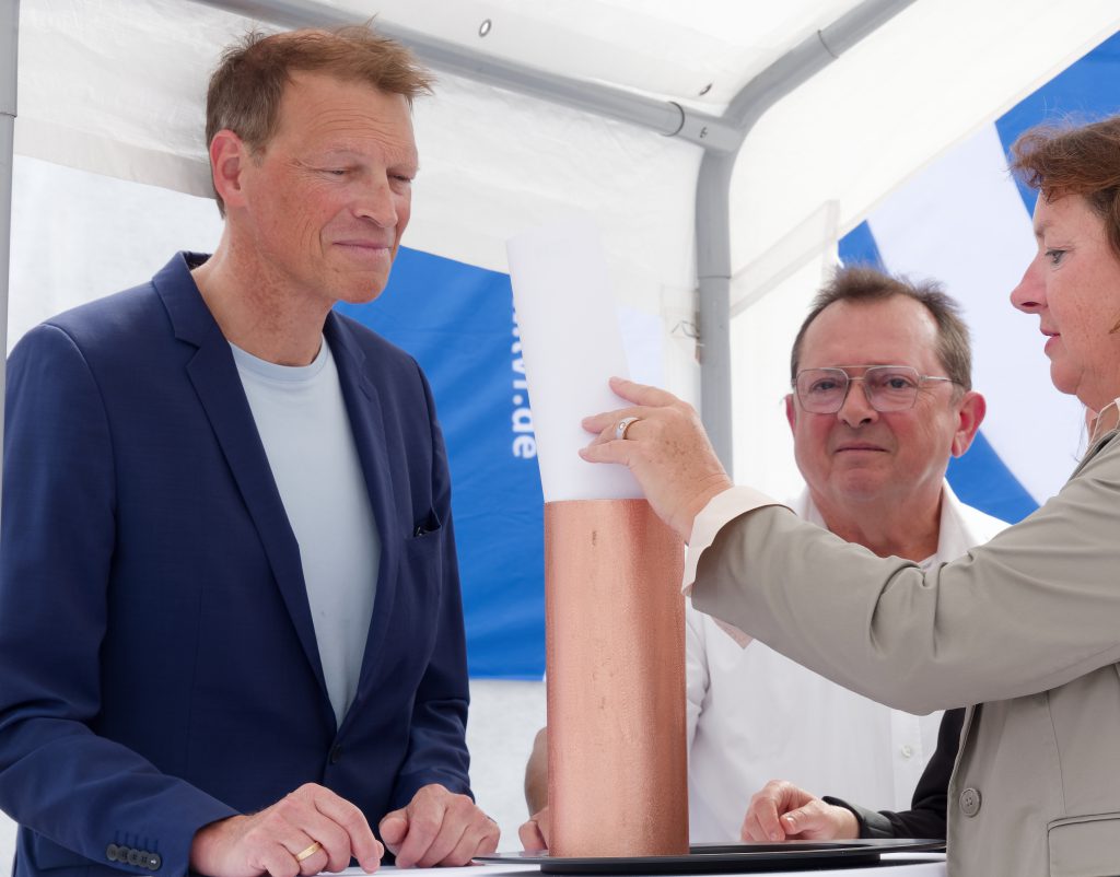 Grundsteinlegung LVR neues Verwaltungsgebäude in Köln-Deutz - Foto: Helmut Sonnenhol