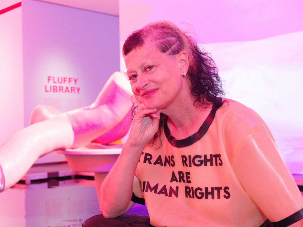 Sex Now, Ausstellung im NRW-Forum Düsseldorf, Künstlerin Peaches - Foto: Helmut Sonnenhol