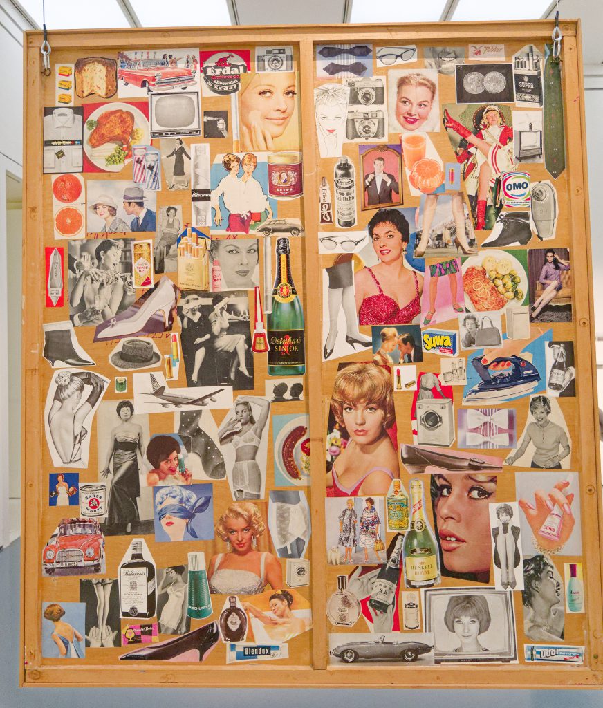 Hans-Peter Feldmann, KUNSTAUSSTELLUNG, Collage - Foto: Helmut Sonnenhol