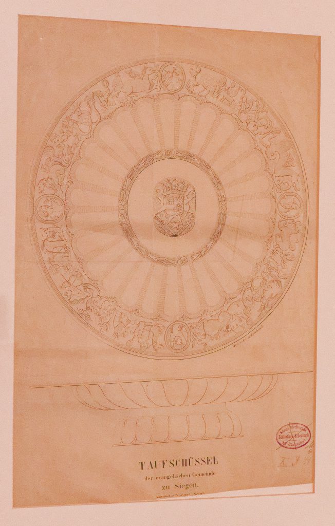 Museum für Gegenwartskunst, Not done yet, Taufschüssel - Foto: Helmut Sonnenhol