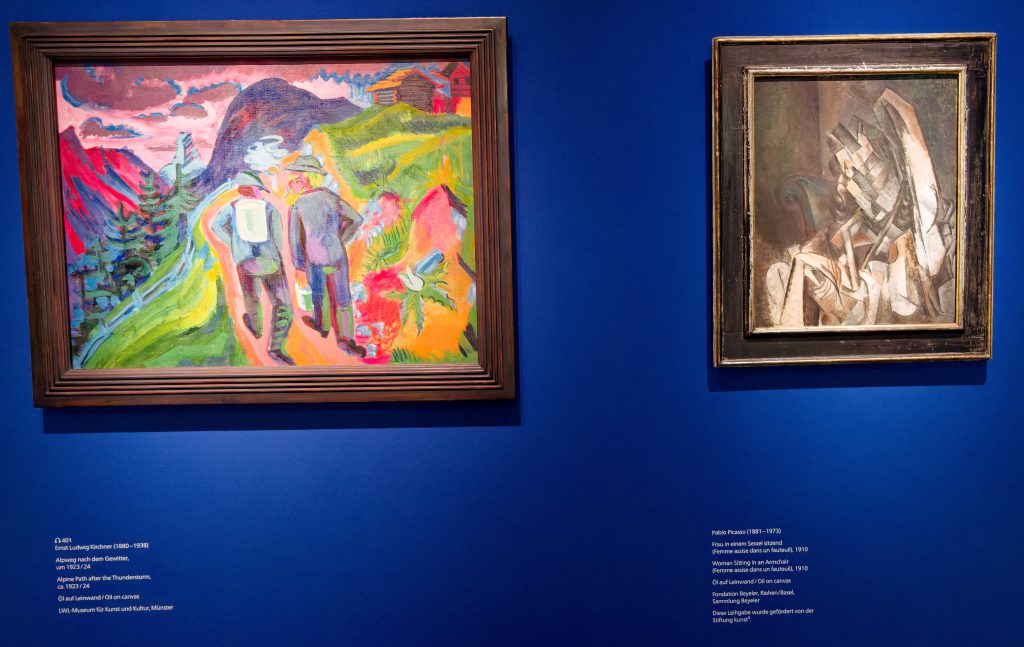 Kirchner.Picasso, Ausstellung im LWL-Museum für Kunst und Kultur Münster - Foto: Helmut Sonnenhol