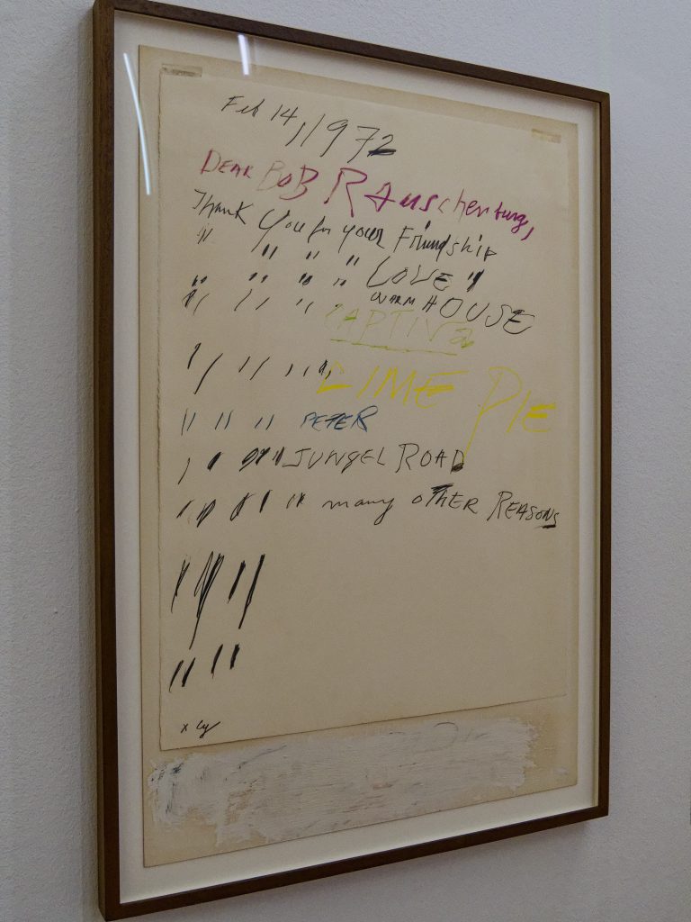 Fünf Freunde. John Cage, Merce Cunningham, Jasper Johns, Robert Rauschenberg, Cy Twombly. Museum Ludwig.