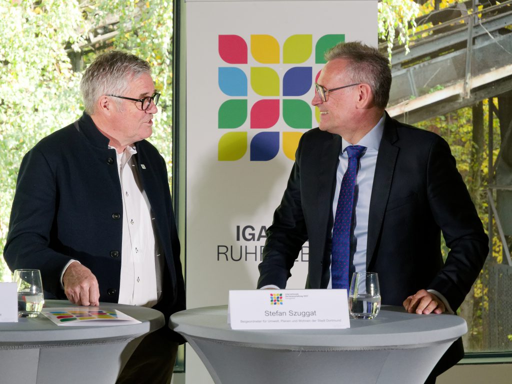 IGA 2027 und Industriedenkmalstiftung vereinbaren Kooperation - Foto: Helmut Sonnenhol