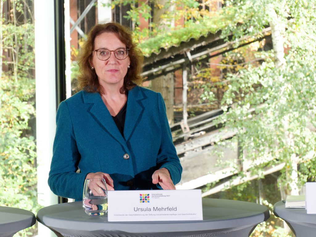 Ursula Mehrfeld, IGA 2027 und Industriedenkmalstiftung vereinbaren Kooperation - Foto: Helmut Sonnenhol