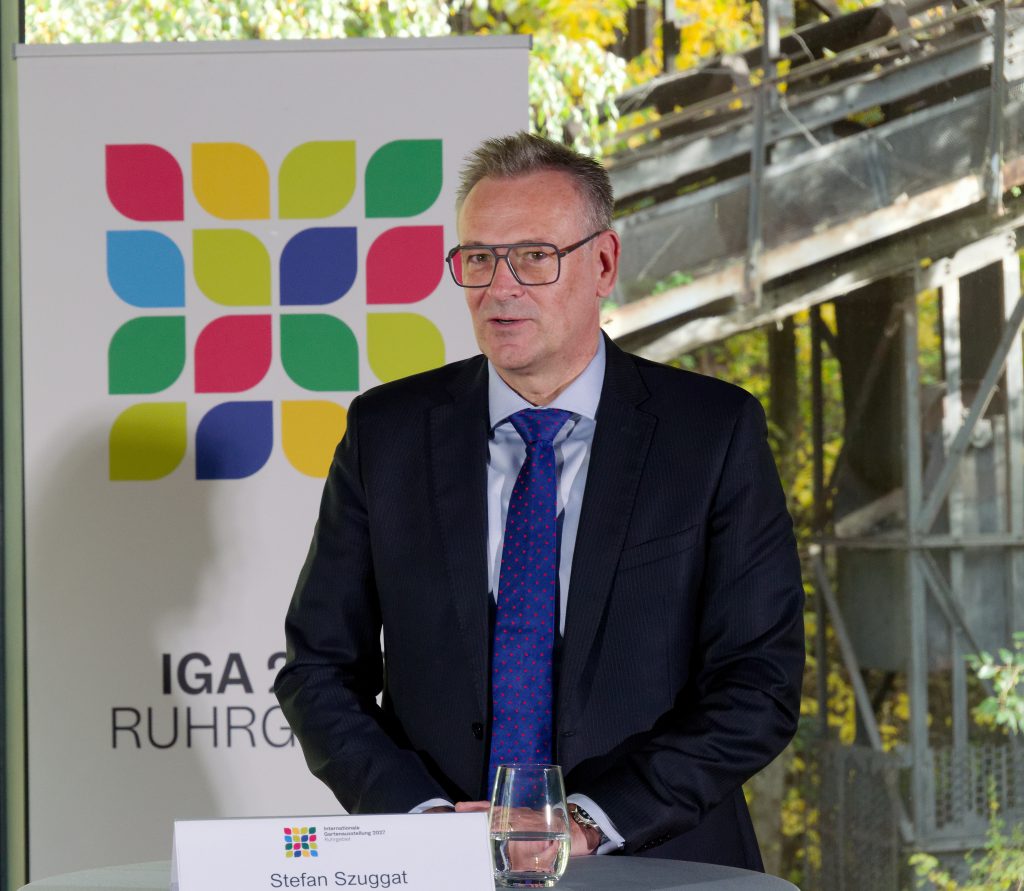 Stefan Szuggat, IGA 2027 und Industriedenkmalstiftung vereinbaren Kooperation - Foto: Helmut Sonnenhol