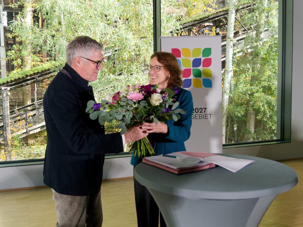 IGA 2027 und Industriedenkmalstiftung vereinbaren Kooperation - Foto: Helmut Sonnenhol