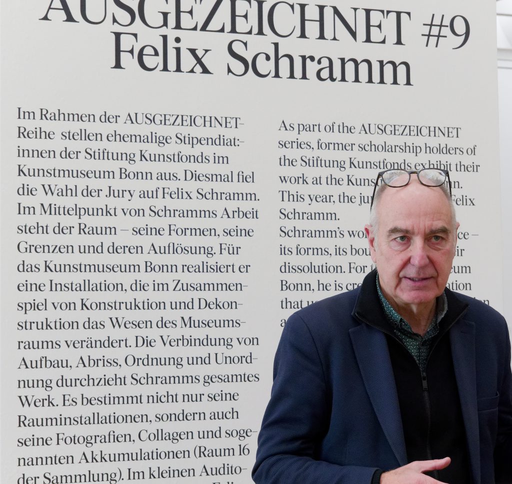 Ausgezeichnet #9, Felix Schramm, Kunstmuseum Bonn - Foto: Helmut Sonnenhol