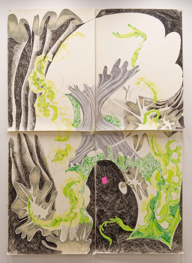 Sarah Dietz, "There's a Softness about the Night, Museum Wilhelm Morgner - Foto: Helmut Sonnenhol