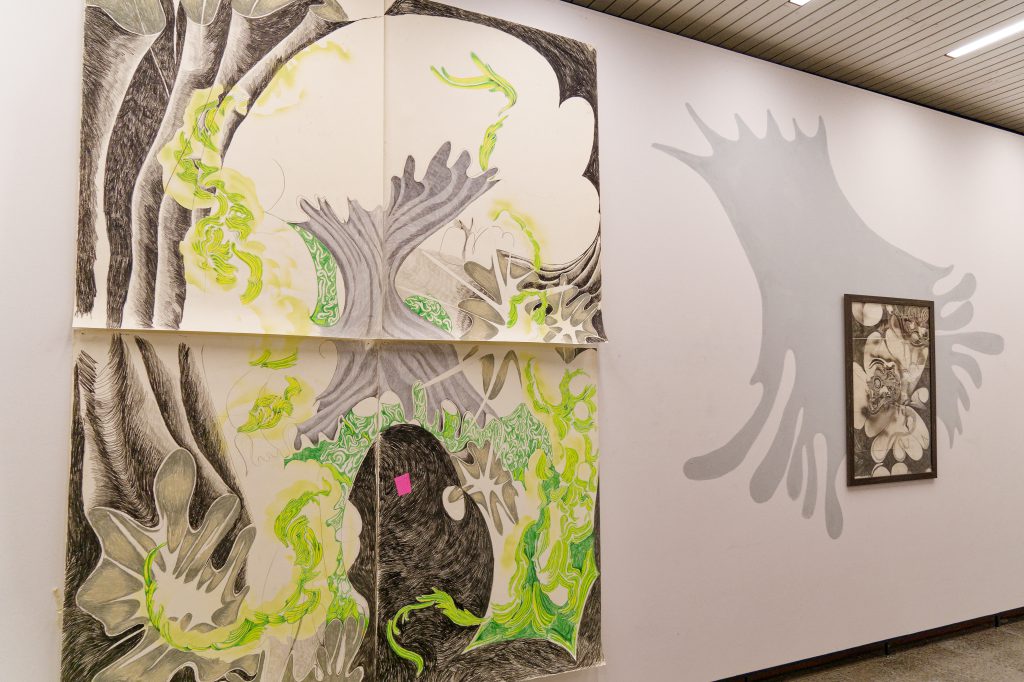 Sarah Dietz, "There's a Softness about the Night, Museum Wilhelm Morgner - Foto: Helmut Sonnenhol