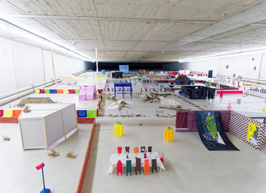 restraumraumrest. Miriam Bornewasser. KIT Kunst im Tunnel