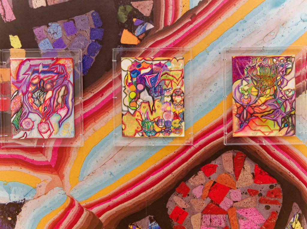 Kerstin Brätsch. Ausstellung im Kunstmuseum Bonn. Foto: Helmut Sonnenhol