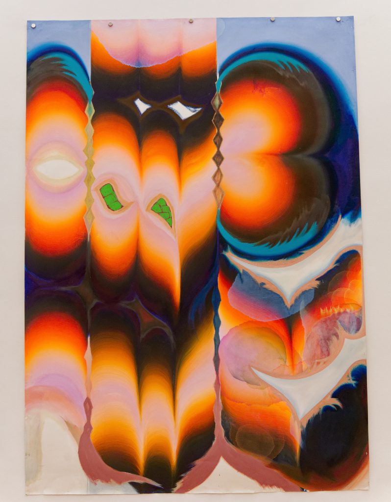 Kerstin Brätsch. Ausstellung im Kunstmuseum Bonn. Foto: Helmut Sonnenhol