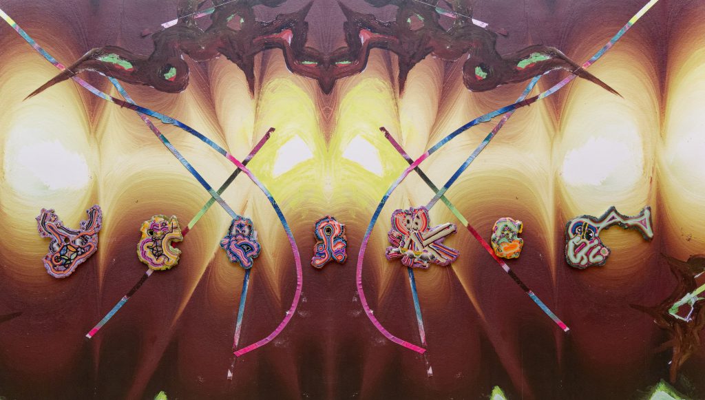 Kerstin Brätsch. Ausstellung im Kunstmuseum Bonn. Foto: Helmut Sonnenhol