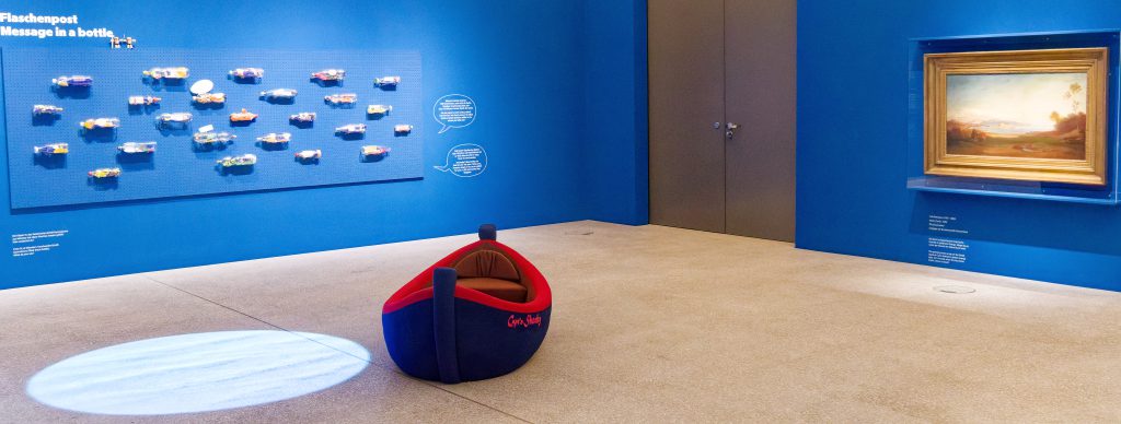 Der Hase Felix - Reiselustig - Familienausstellung "Reiselustig. Unterwegs mit dem Hasen Felix" eröffnet in Münster.