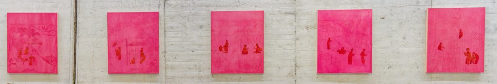 For Ever And Forever When I Move - Enya Burger und Teresa Linhard - Kunst im Tunnel Düsseldorf