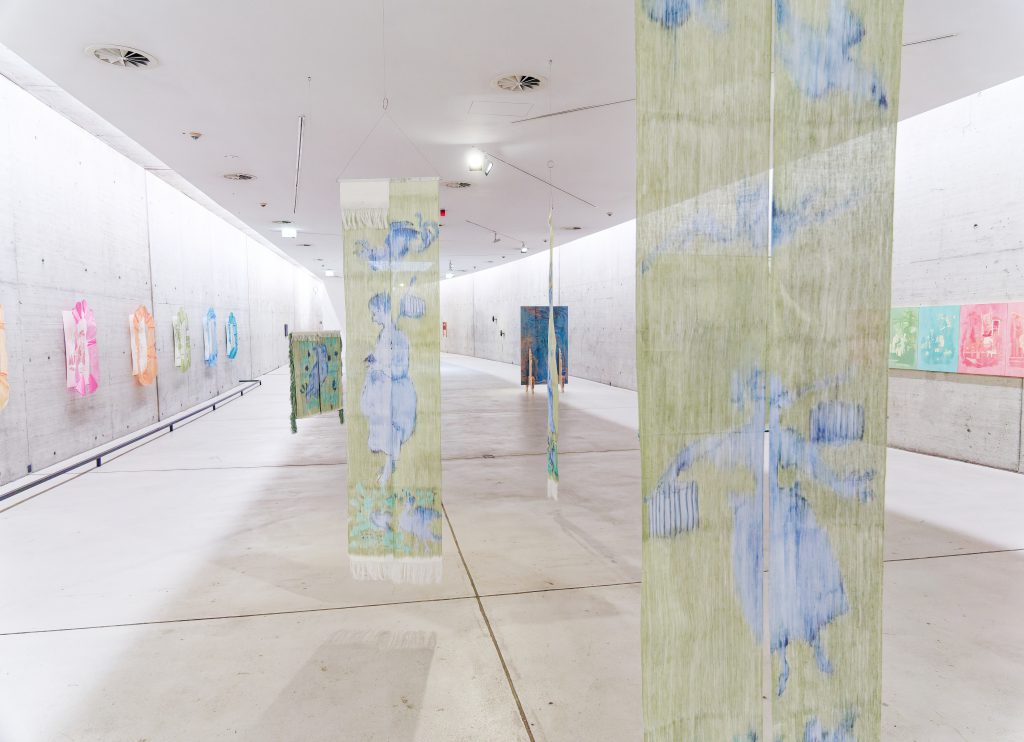 For Ever And Forever When I Move - Enya Burger und Teresa Linhard - Kunst im Tunnel Düsseldorf