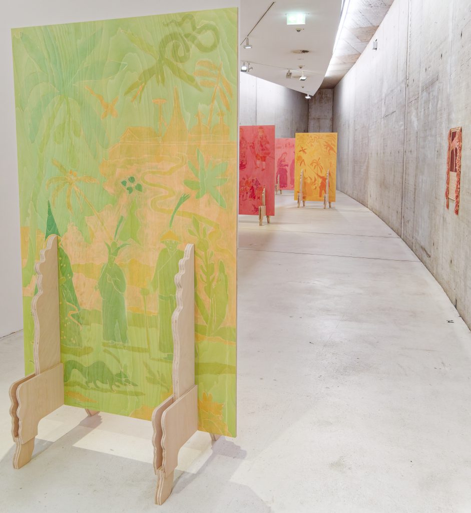 For Ever And Forever When I Move - Enya Burger und Teresa Linhard - Kunst im Tunnel Düsseldorf