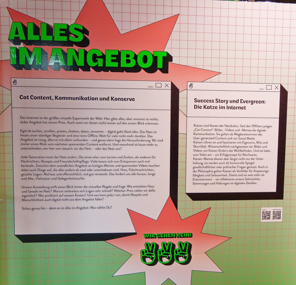Alles im Angebot - Wanderausstellung zu Desinformation, digitale Gewalt - DASA