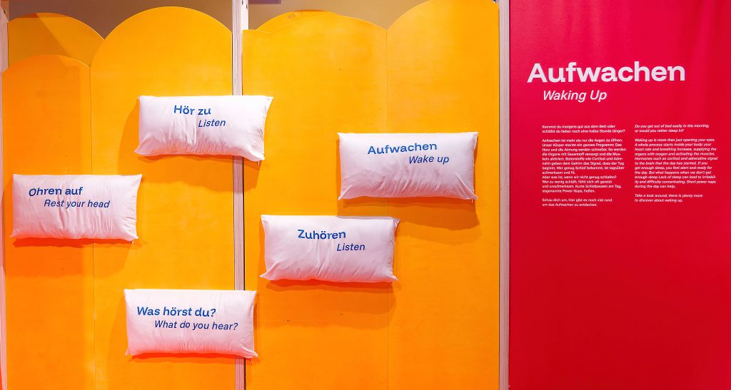 Gute Nacht. Ausstellung über den Schlaf in der DASA Dortmund.