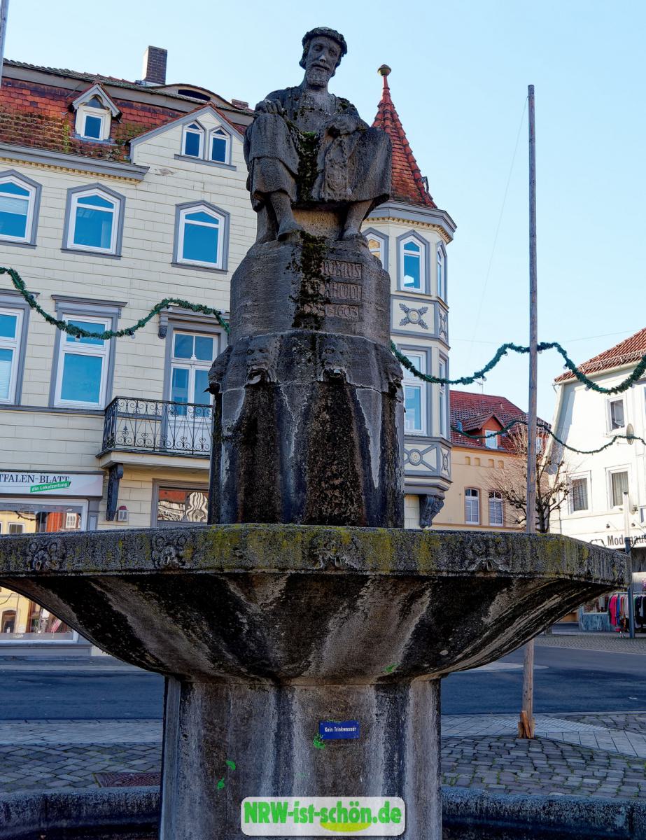 Statue Antonius Eisenhoit Warburg