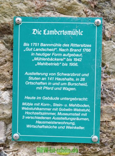 Lambertsmühle in Burscheid
