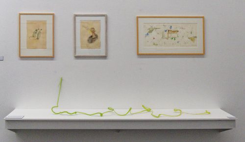 Gerhard Hoehme. enträtsel nicht die Orte. Museum Küppersmühle Duisburg