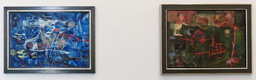 Gerhard Hoehme. enträtsel nicht die Orte. Museum Küppersmühle Duisburg