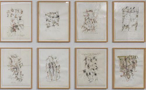 Gerhard Hoehme. enträtsel nicht die Orte. Museum Küppersmühle Duisburg