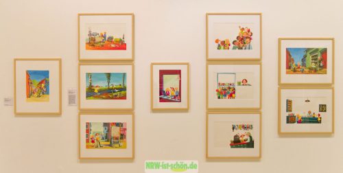 Astrid Lindgrens Welt in Bildern. Pustekuchen, Schabernack und Plutimikation. Ludwiggalerie Schloss Oberhausen.