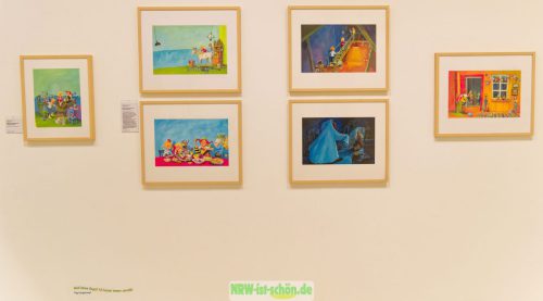 Astrid Lindgrens Welt in Bildern. Pustekuchen, Schabernack und Plutimikation. Ludwiggalerie Schloss Oberhausen.