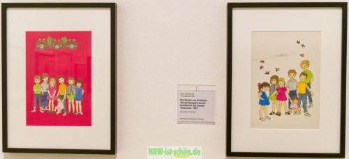 Astrid Lindgrens Welt in Bildern. Pustekuchen, Schabernack und Plutimikation. Ludwiggalerie Schloss Oberhausen.