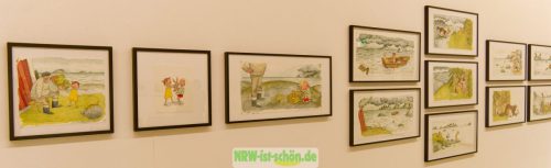 Astrid Lindgrens Welt in Bildern. Pustekuchen, Schabernack und Plutimikation. Ludwiggalerie Schloss Oberhausen.