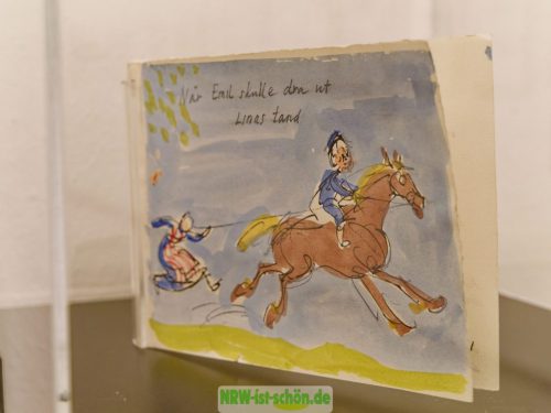 Astrid Lindgrens Welt in Bildern. Pustekuchen, Schabernack und Plutimikation. Ludwiggalerie Schloss Oberhausen.