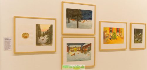 Astrid Lindgrens Welt in Bildern. Pustekuchen, Schabernack und Plutimikation. Ludwiggalerie Schloss Oberhausen.