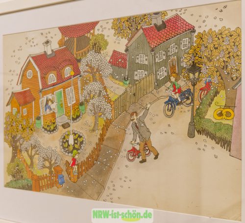 Astrid Lindgrens Welt in Bildern. Pustekuchen, Schabernack und Plutimikation. Ludwiggalerie Schloss Oberhausen.