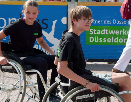 Olympic Adventure Camp: Schwerpunkttag Inklusion im Sport - Foto: Helmut Sonnenhol