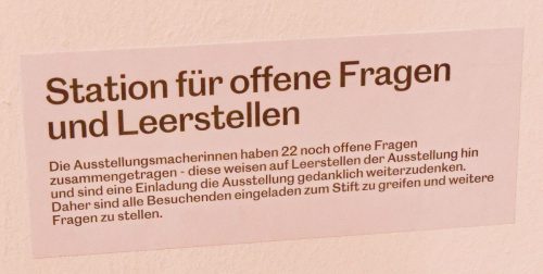 Museum für Gegenwartskunst - Not done yet