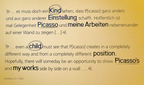 Ausstellung Kirchner.Picasso - LWL_museum für Kunst und Kultur Münster