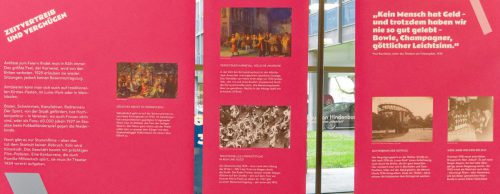 Gemütlichkeit und Moderne. Kölnisches Stadtmuseum. LVR-Landeshaus. Sonderausstellung.