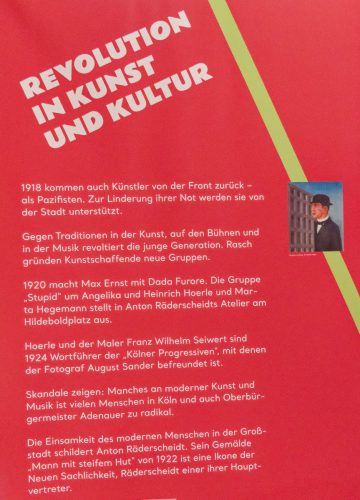 Gemütlichkeit und Moderne. Kölnisches Stadtmuseum. LVR-Landeshaus. Sonderausstellung.