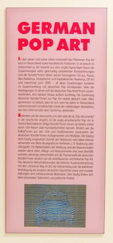 Ludwiggalerie Oberhausen - German Pop Art