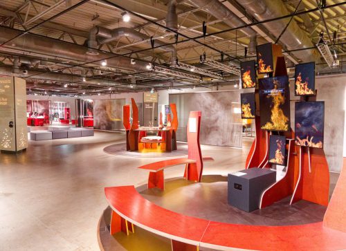 Sonderausstellung zum Feuer in der DASA