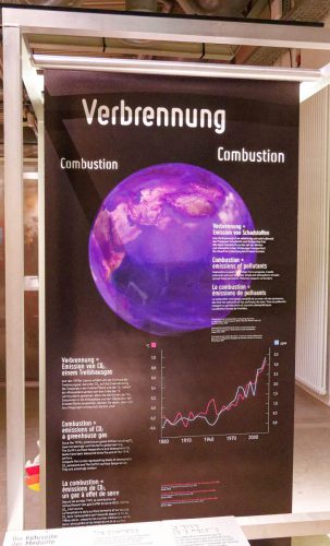 Sonderausstellung zum Feuer in der DASA