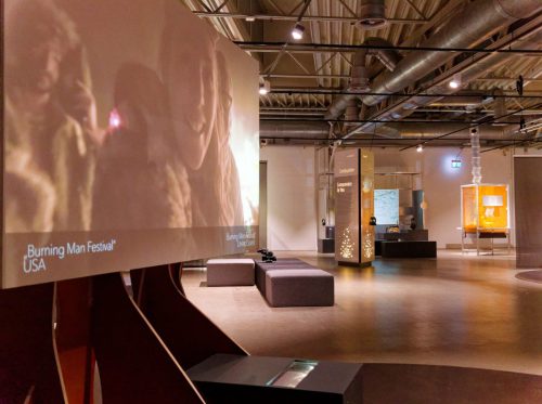 Sonderausstellung zum Feuer in der DASA