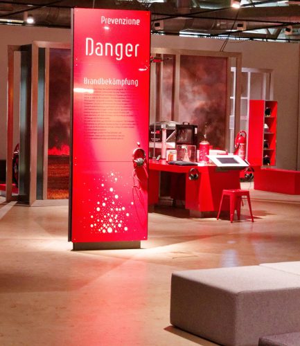 Sonderausstellung zum Feuer in der DASA