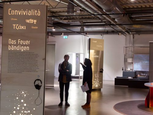 Sonderausstellung zum Feuer in der DASA